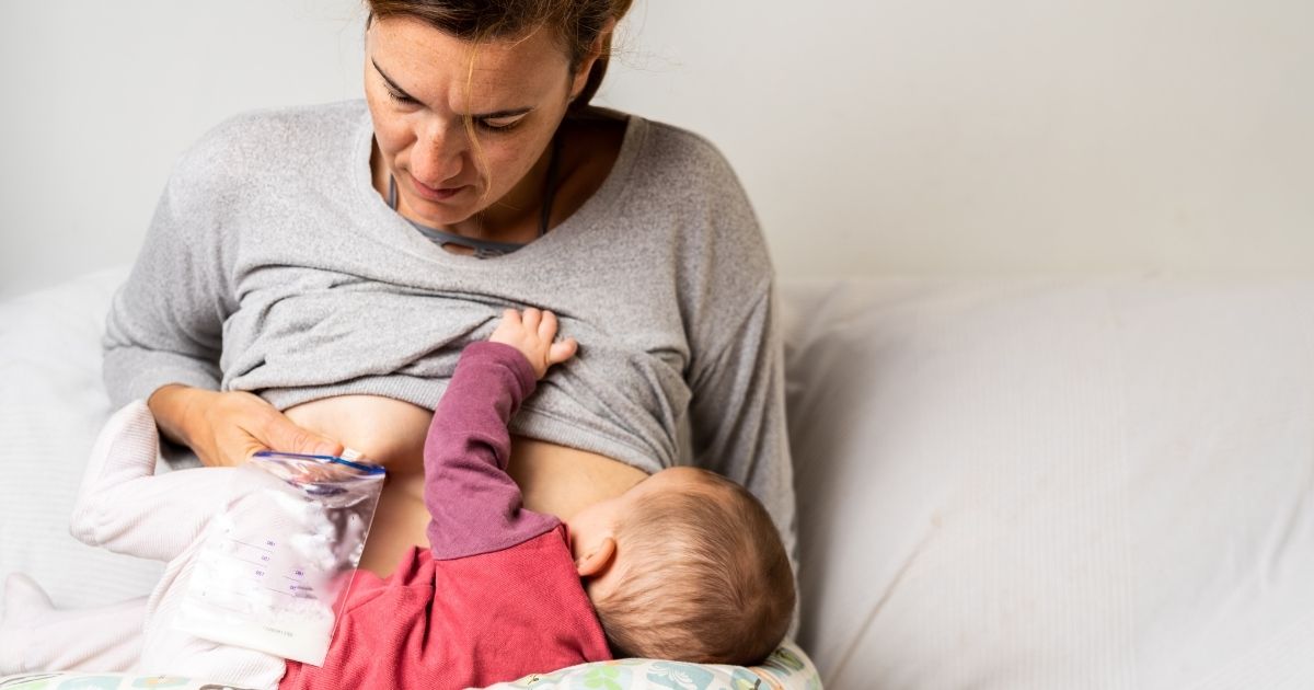 Nursing bras for breastfeeding mothers