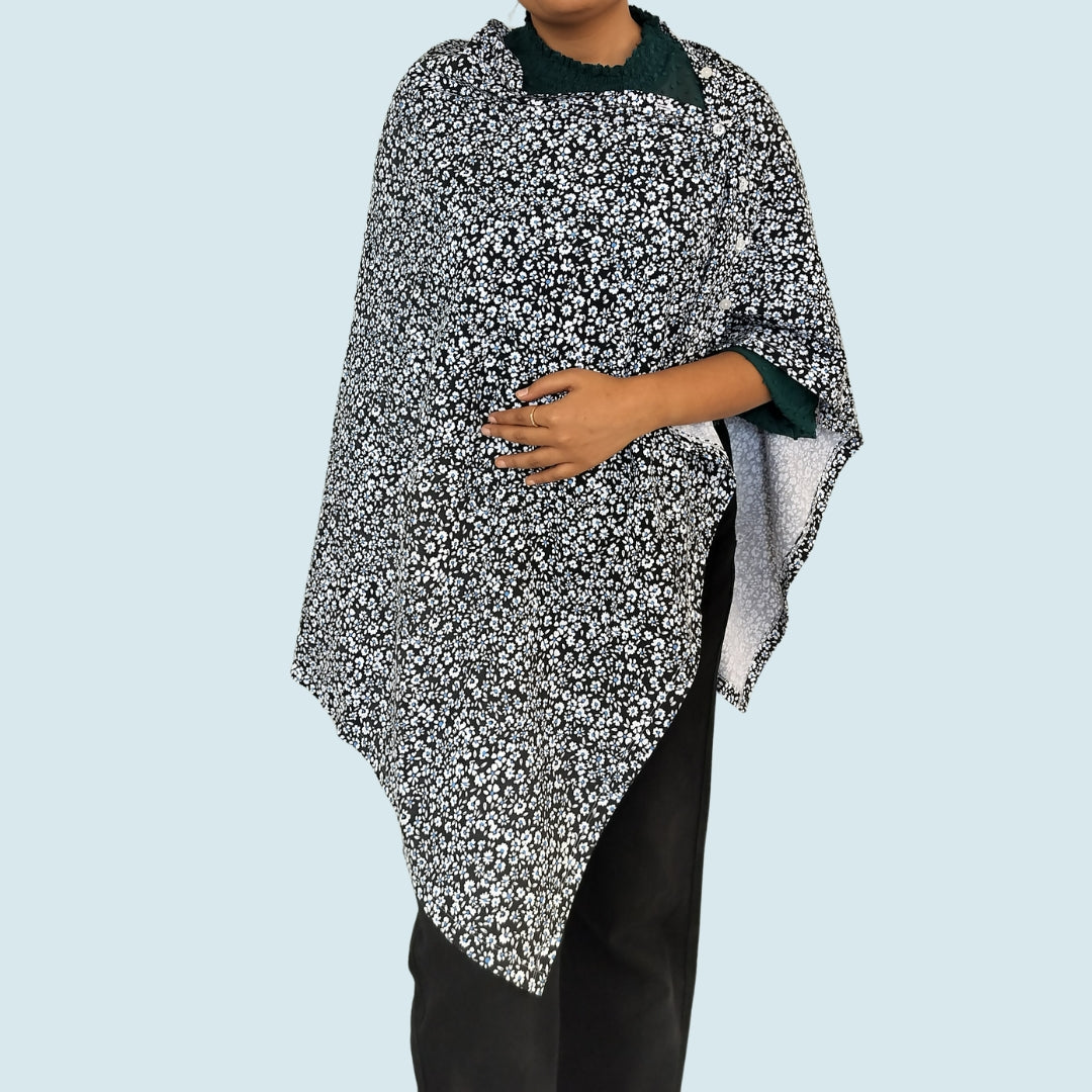 Flying Colours Green Nursing Cover main image 1