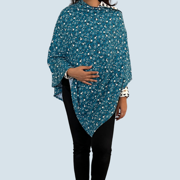 Nursing Cover Blue