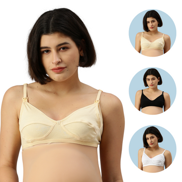 Pack of 3 Nursing Bras