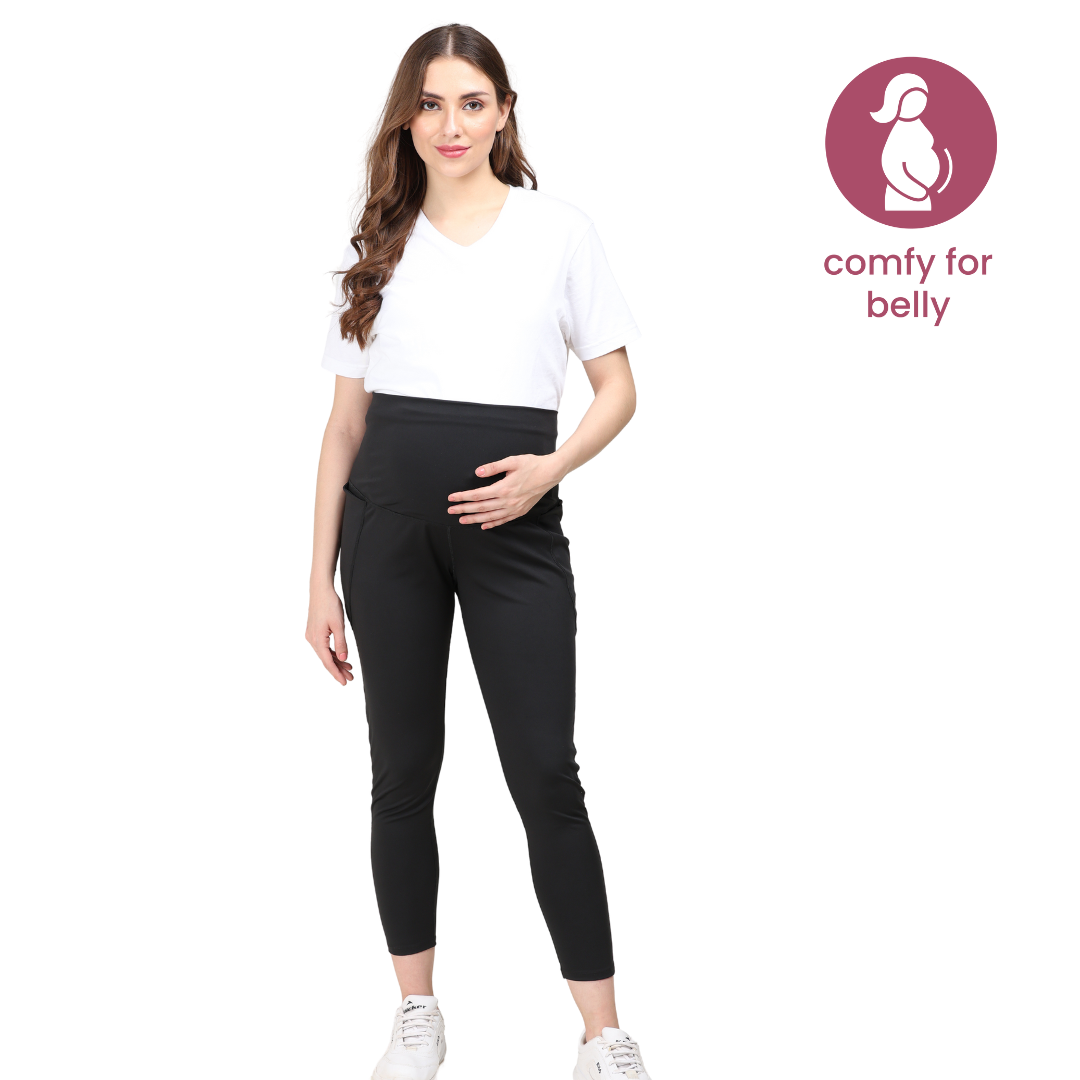 Maternity Leggings - Black