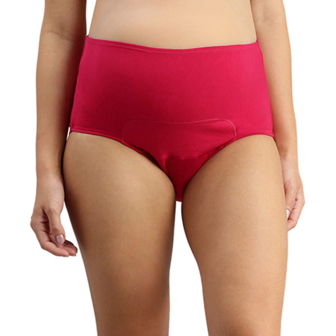 Post Delivery Period Panty Dark Pink