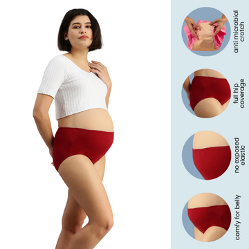 Maternity Panty With Hygiene Patch Features