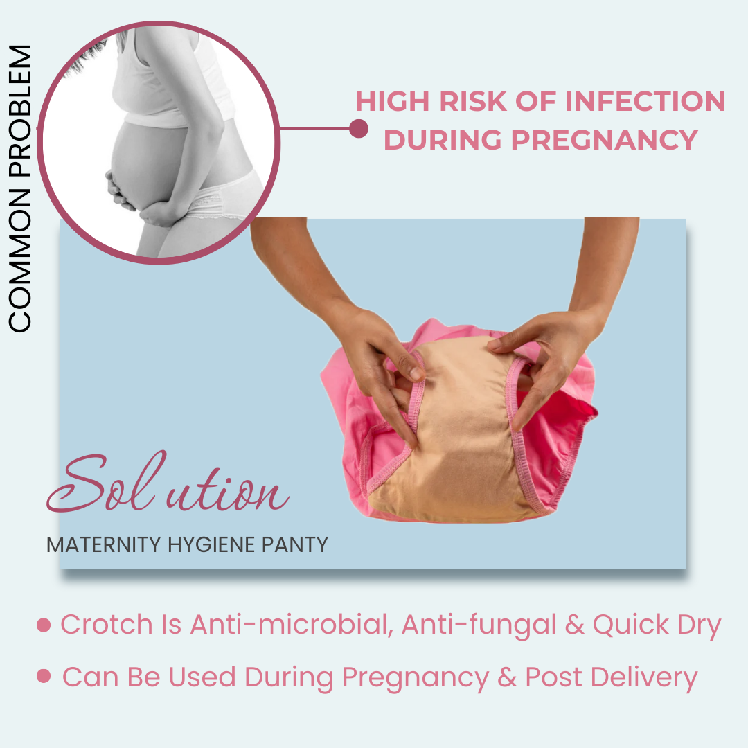 Maternity Panty With Hygiene Patch