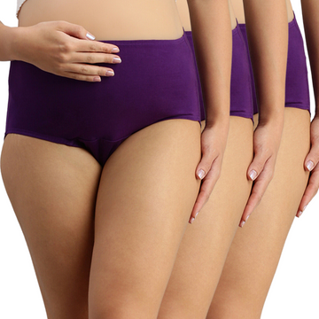 Maternity panty with hygiene patch