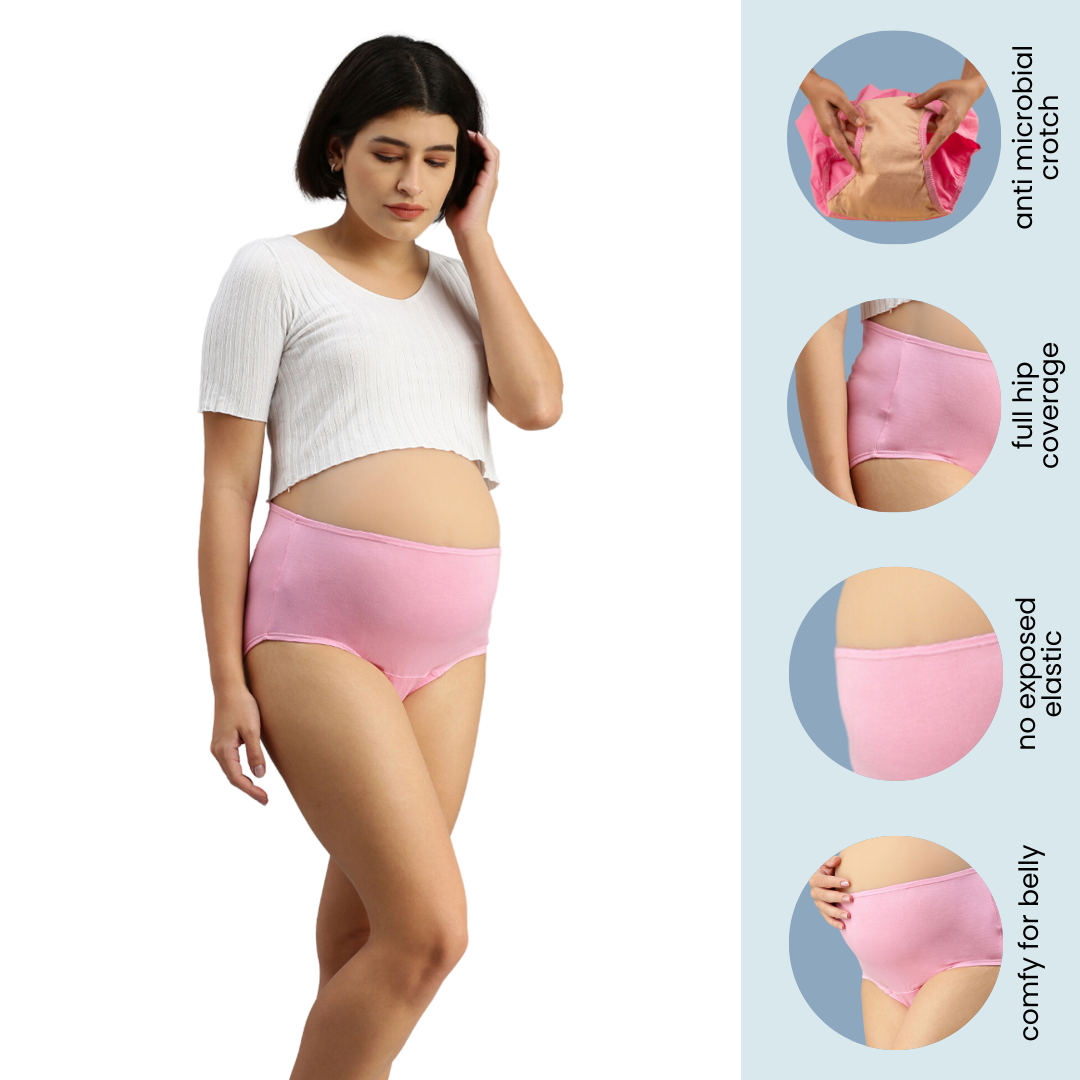 Maternity Panty With Hygiene Patch Features