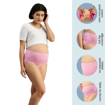 Pack Of 2 Maternity Hygiene Panty (Prevents Urinary Tract Infection)