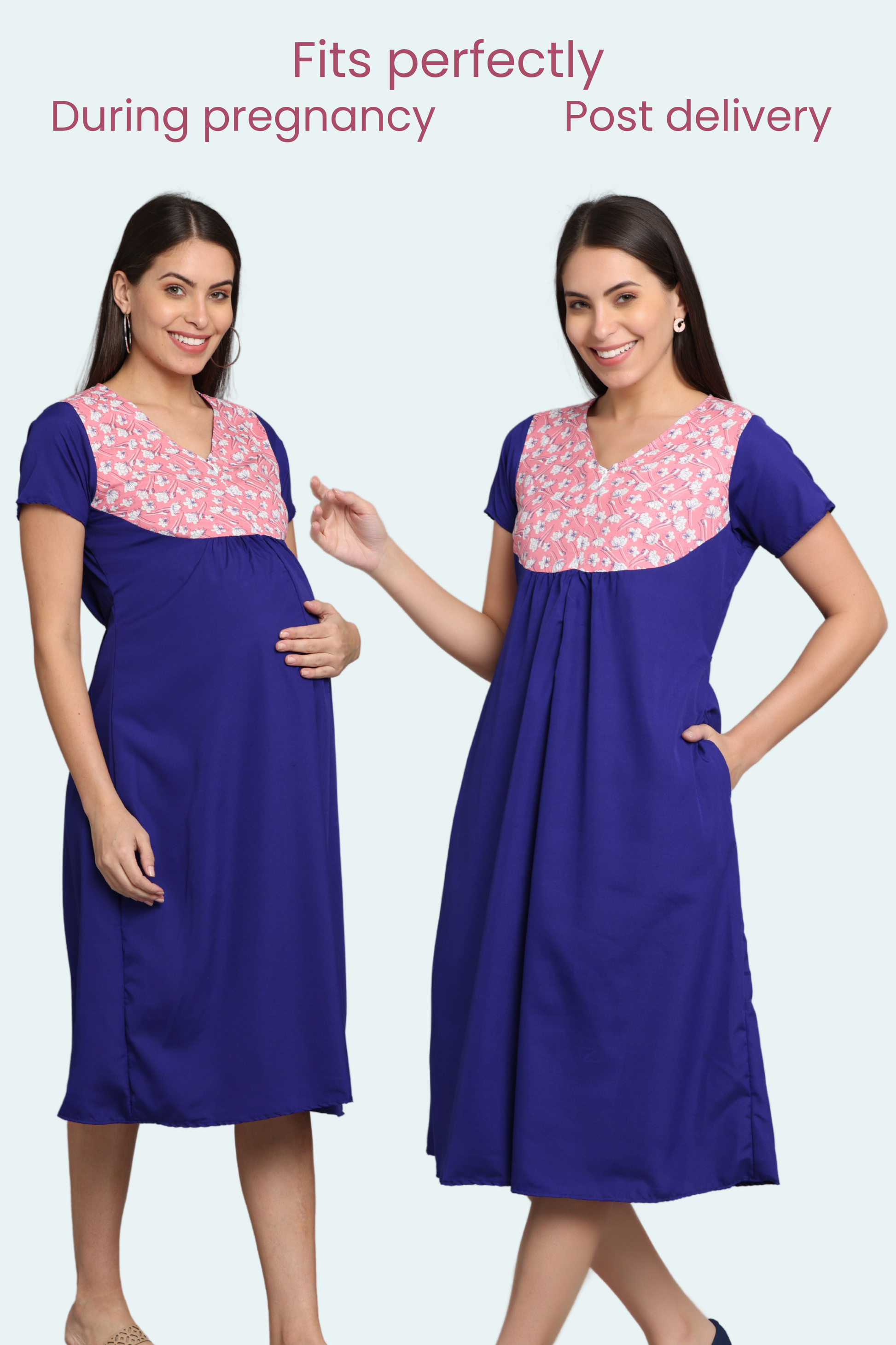 Maternity Gowns During Pregnancy & After Pregnancy