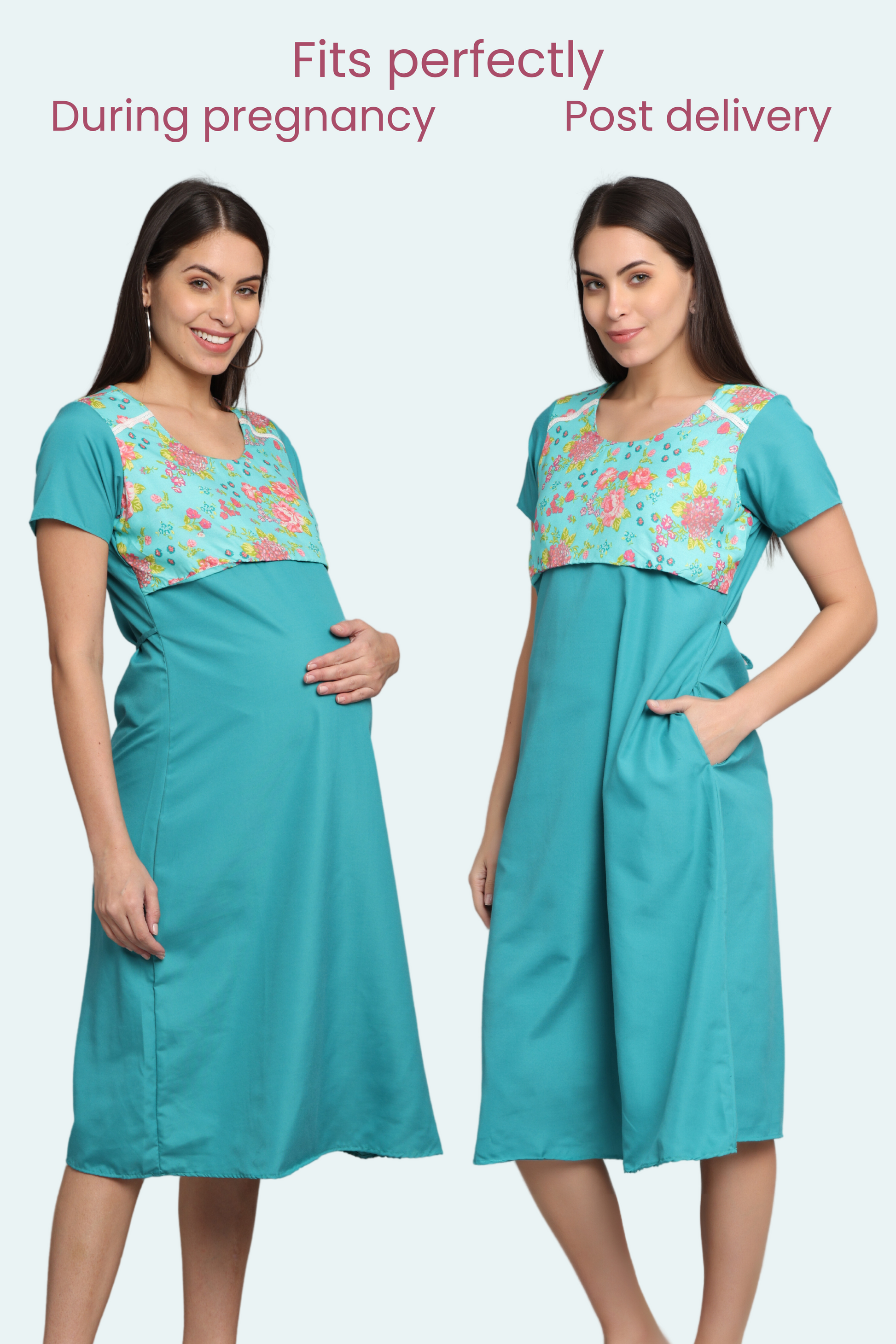 Maternity Gowns During Pregnancy & After Pregnancy