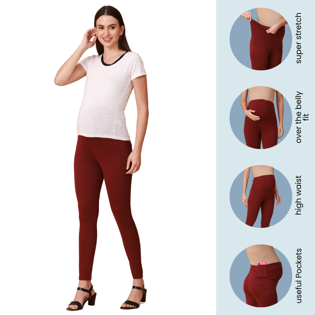 Maternity Belly Support Leggings