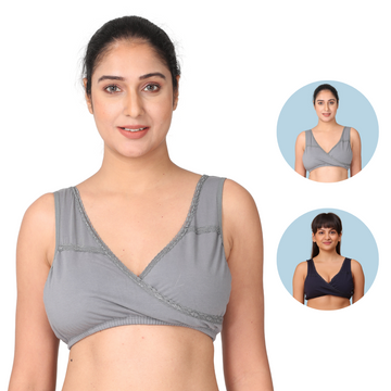 Maternity Cotton Sleep Bra