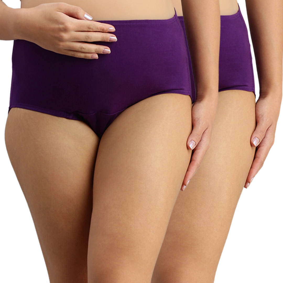 Maternity panty with hygiene patch