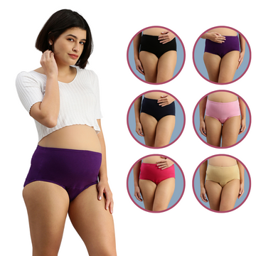 Maternity panty with hygiene patch