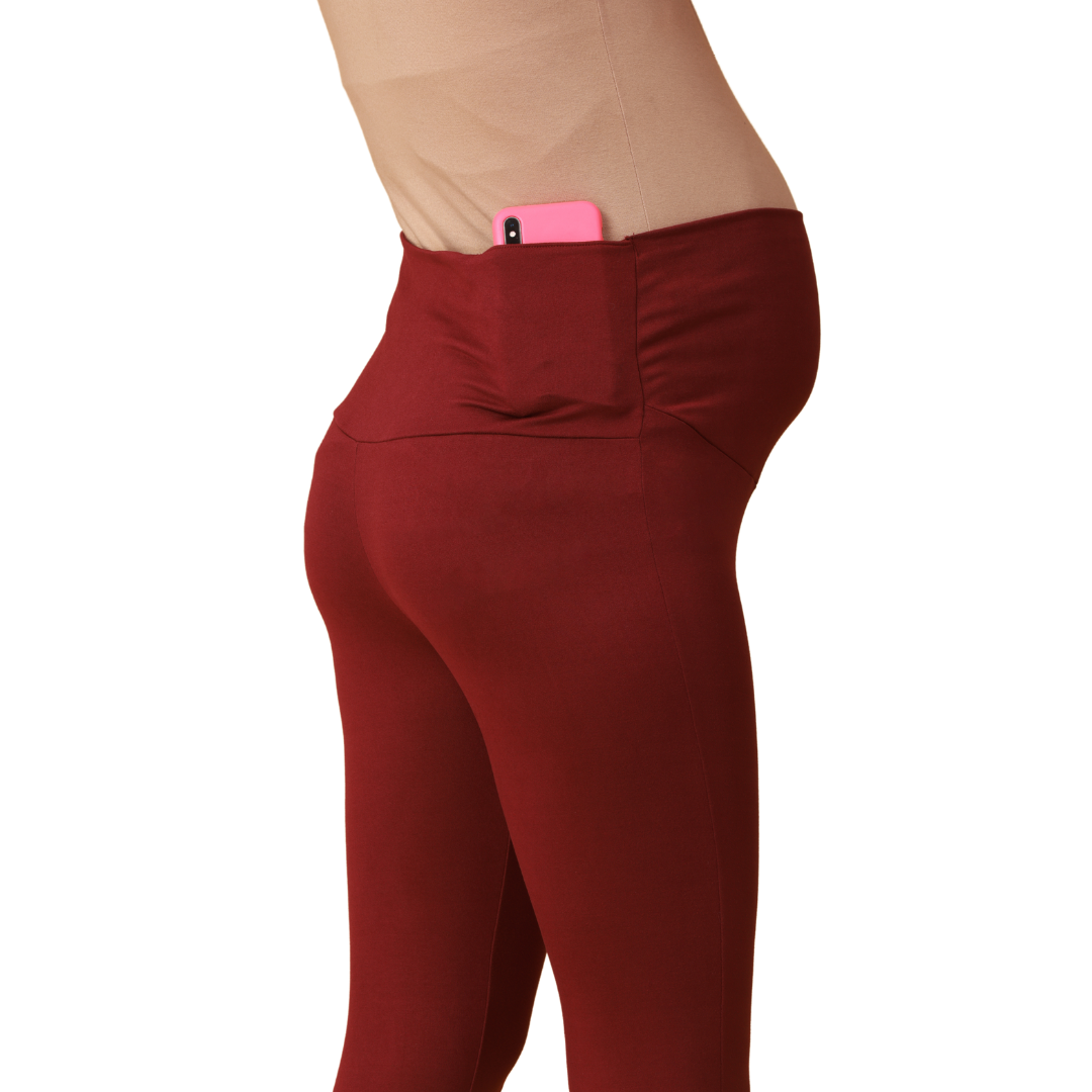 Matenity Leggings With Pocket