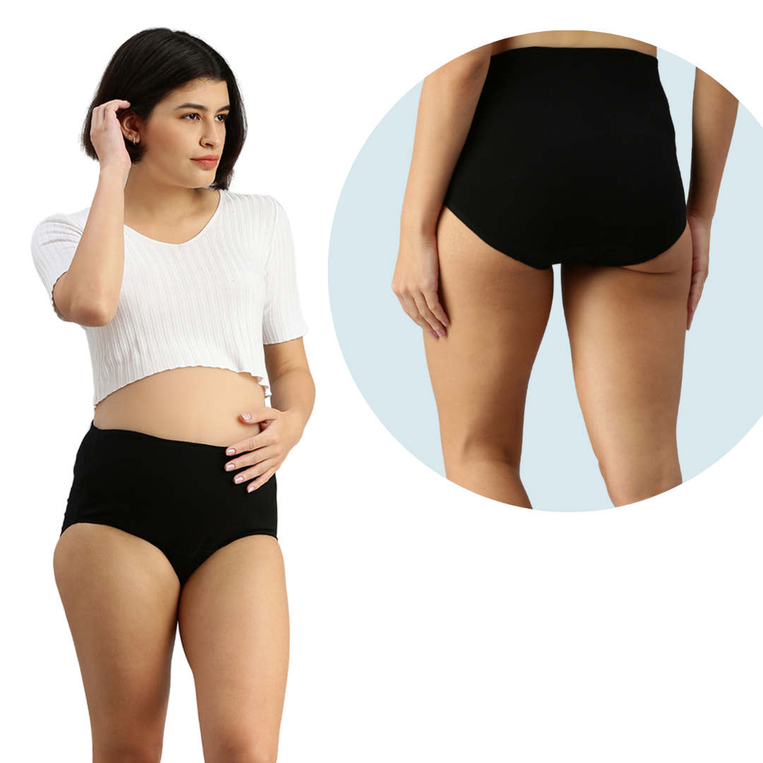 Pregnancy Panty Front Back