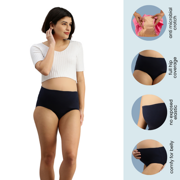 Maternity Panty With Hygiene Patch Features