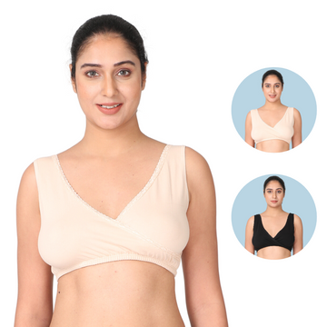 Pack Of 2 Sleep Nursing Bras