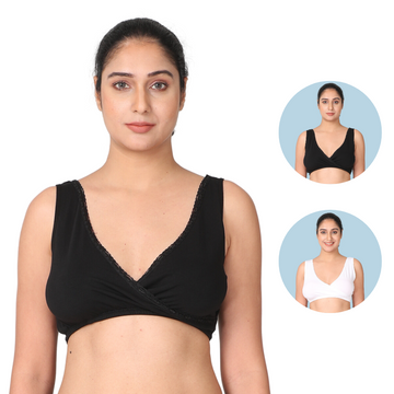 Pack Of 2 Sleep Nursing Bras