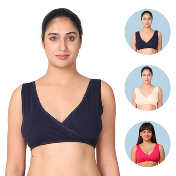 Pack Of 3 Sleep Nursing Bras