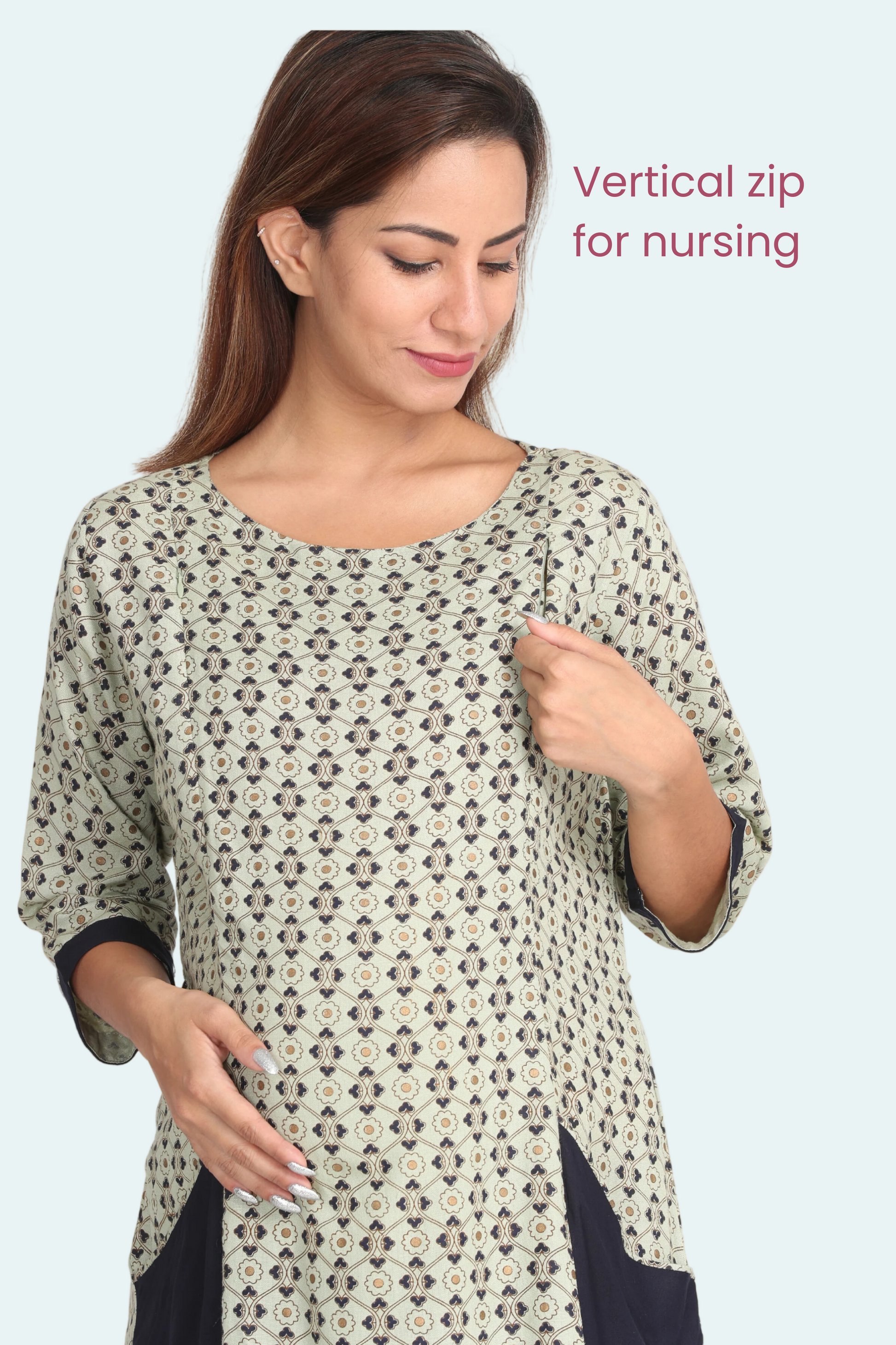 Vertical Open Kurti