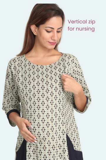 Vertical Open Kurti