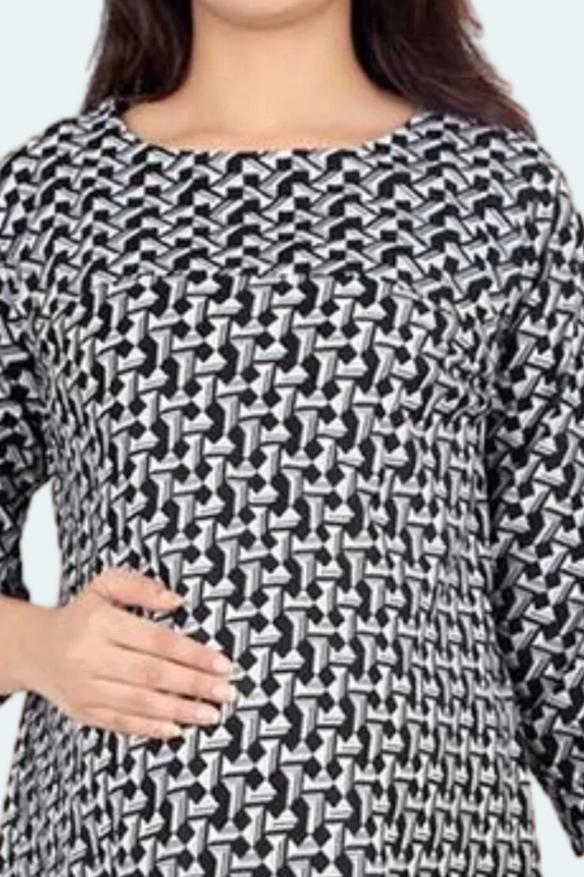 Vertical Zip Feeding Dress