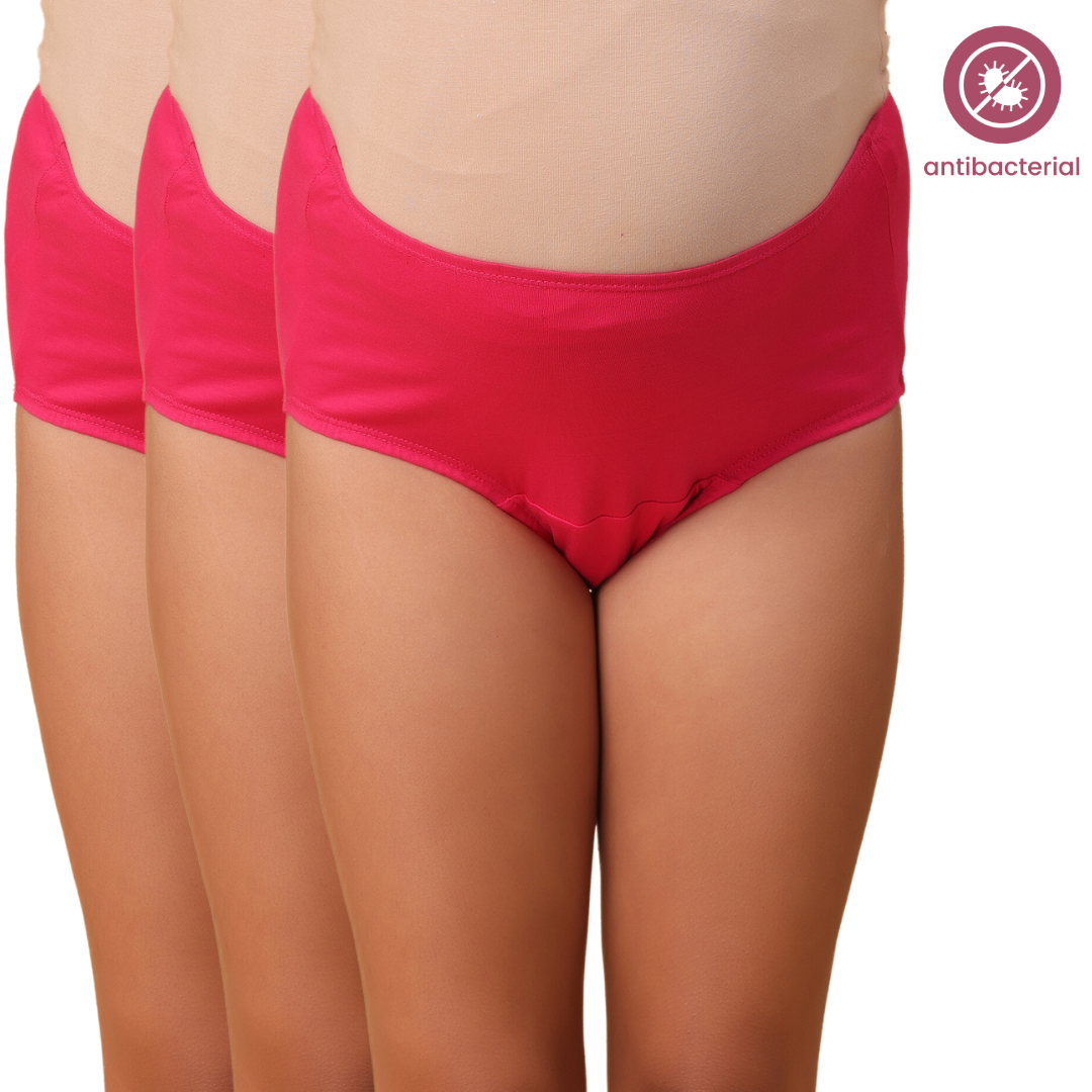 Maternity Hygiene Panty (Prevents Urinary Tract Infection) Pack Of 3