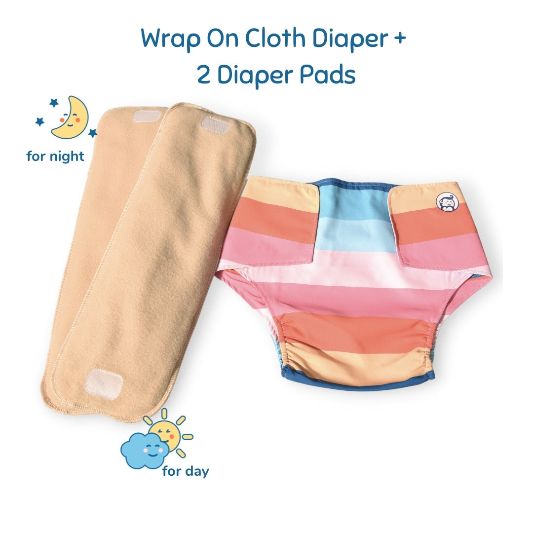 Cotton Reusable Baby Diapers