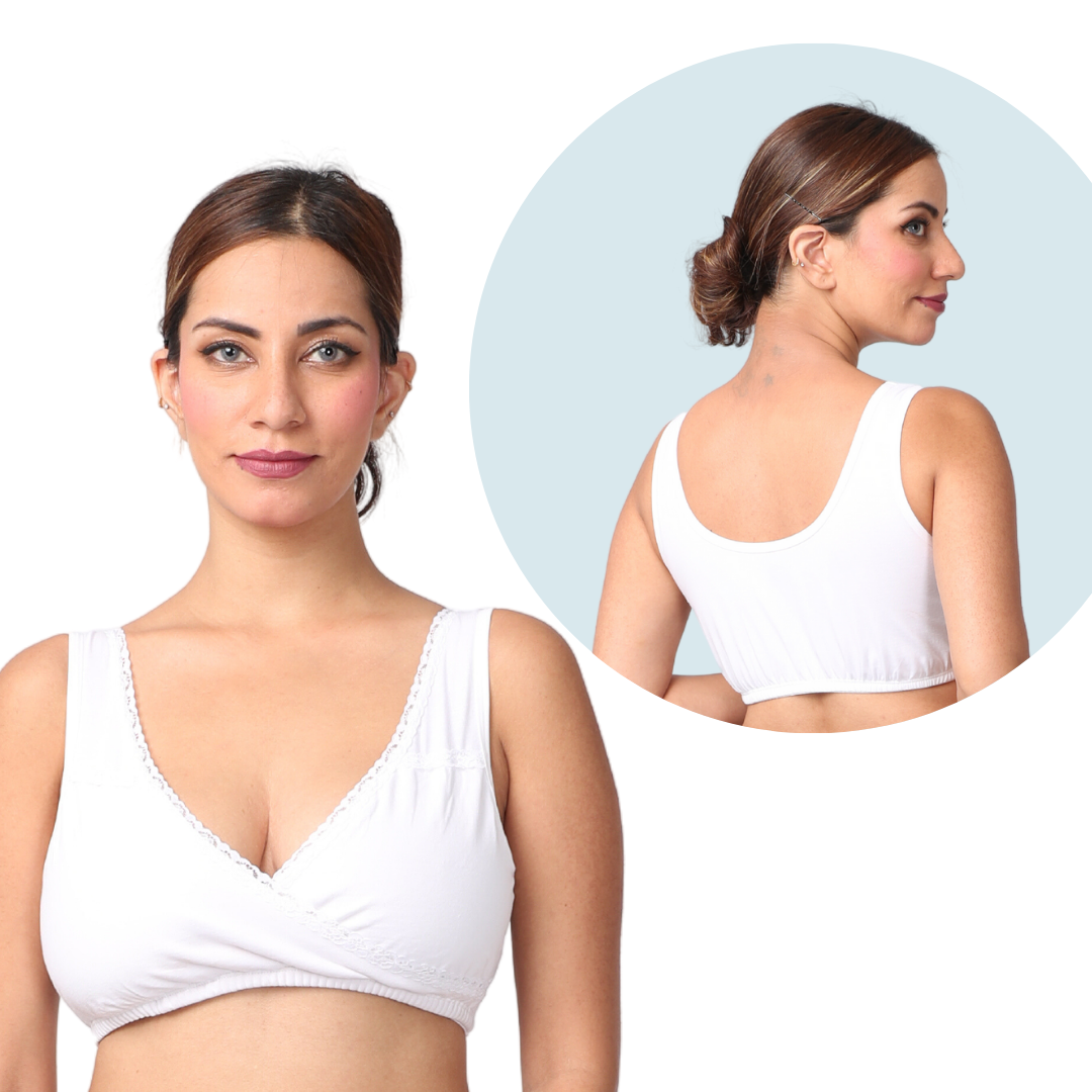 Cotton Nursing Sleep Bra