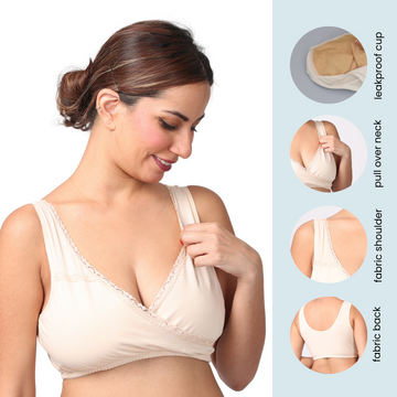 Full Coverage Nursing Sleep Bra