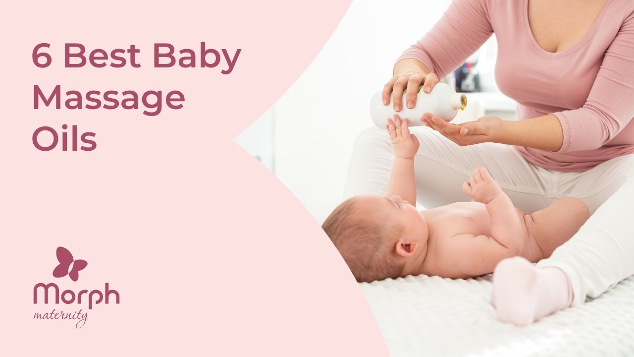 Blog cover image for 6 best baby massage oils