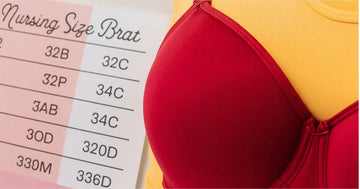 Easy To Use Bra Size Chart For Nursing Bras