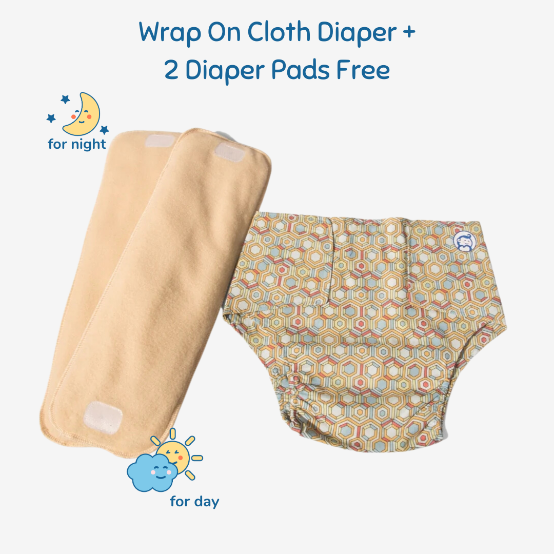 Honey Comb Velcro Diaper