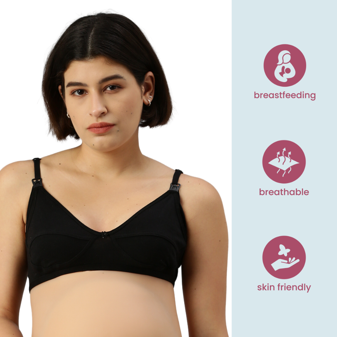 Buy Morph Maternity Pack Of 3 Nursing Bras - Multi-Color online
