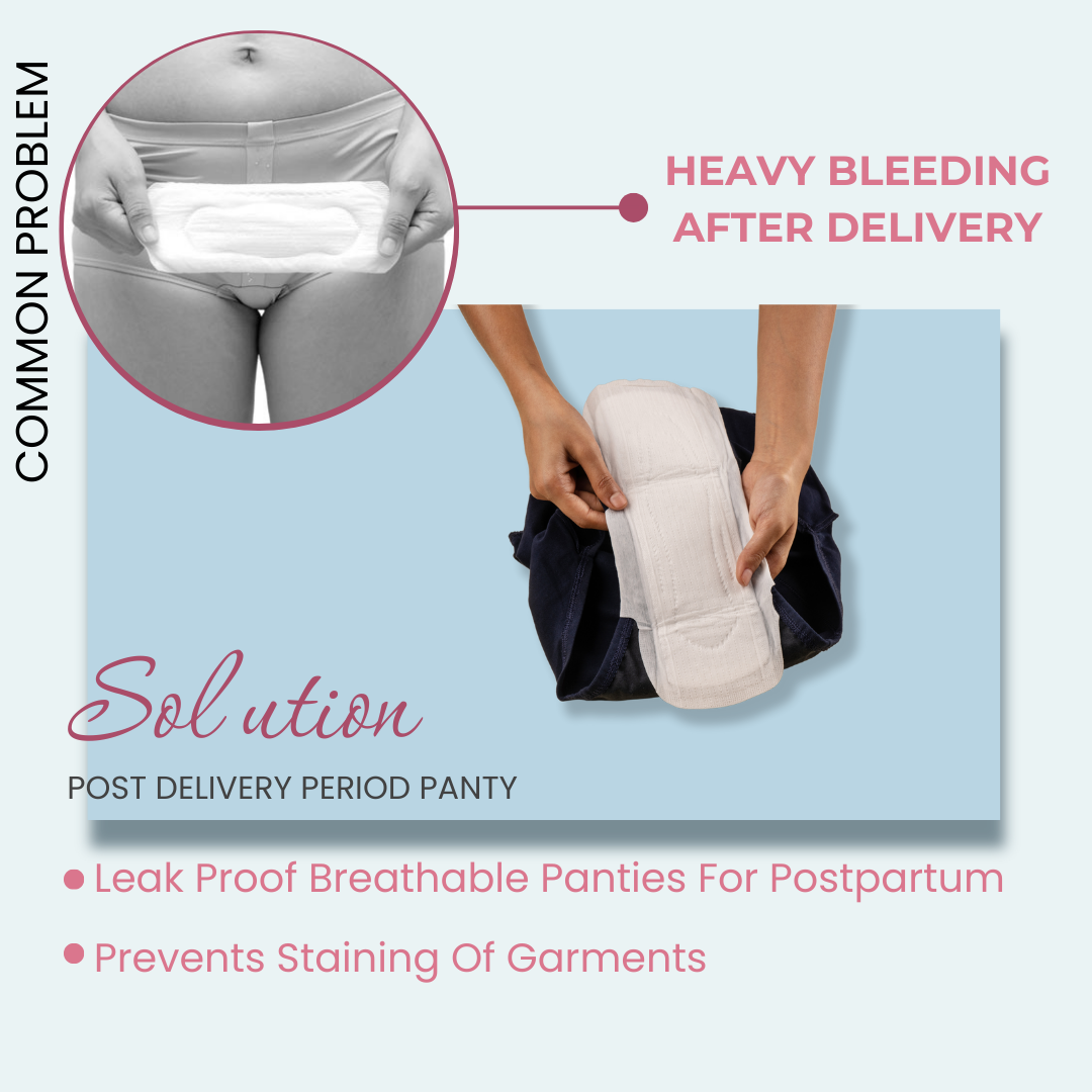 Post Delivery Period Panty For After Delivery Periods.