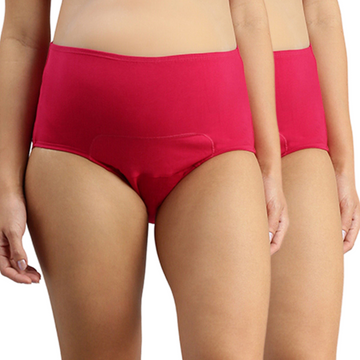 Post Delivery Period Panty Dark Pink Pack Of 2