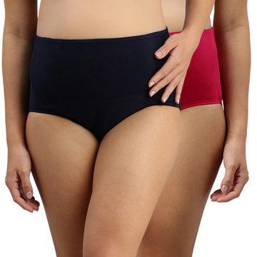 Post Delivery Period Panty Navy Blue & Dark Pink