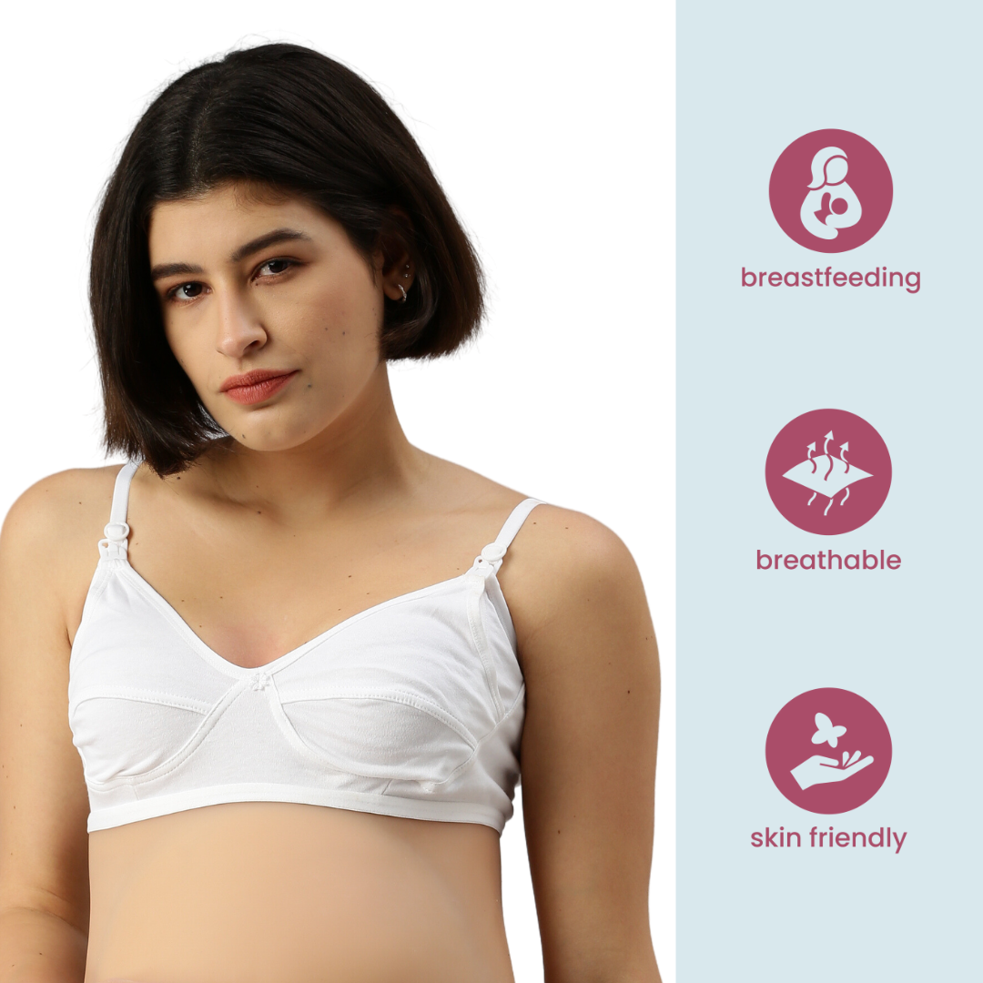 Buy Morph Maternity Pack Of 2 Leak-Proof Sleep Nursing Bras - Multi-Color  online
