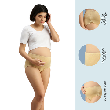 Women Pregnancy Maternity Panty Underwear Adjustable High Waist Bamboo at  Rs 199/piece, Maternity Underwear in Delhi