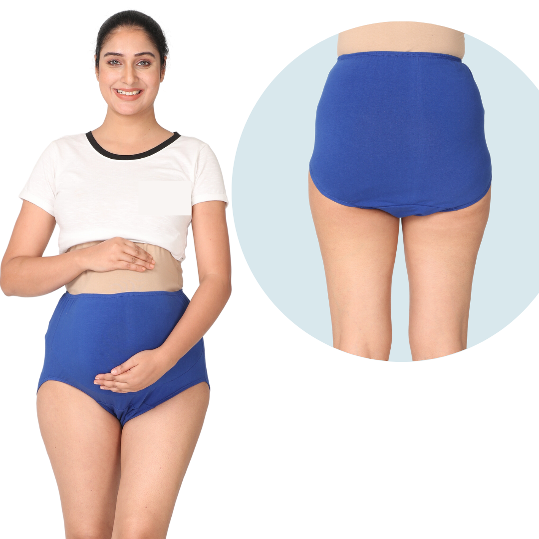 Women's Seamless Maternity Belly Support Underwear High Waist Pregnancy  Panties
