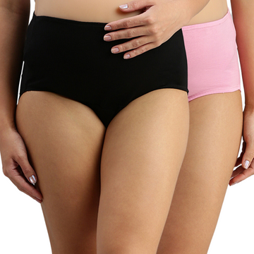 Pregnancy Panty | High Waist | Full Back Coverage | Pack of 2