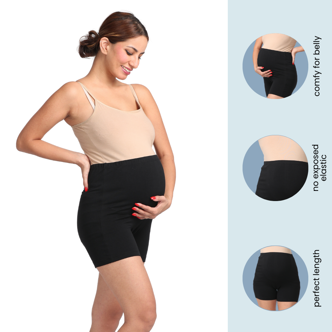 Pregnancy Shorts To Prevent Inner Thigh Chafing - Shop Now At