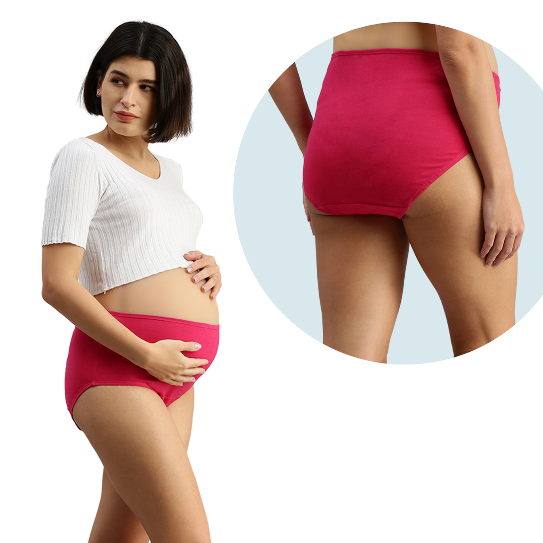Morph Maternity MIPP0221SKN00XL Incontinence Panty For Pregnancy (Skin, XL)