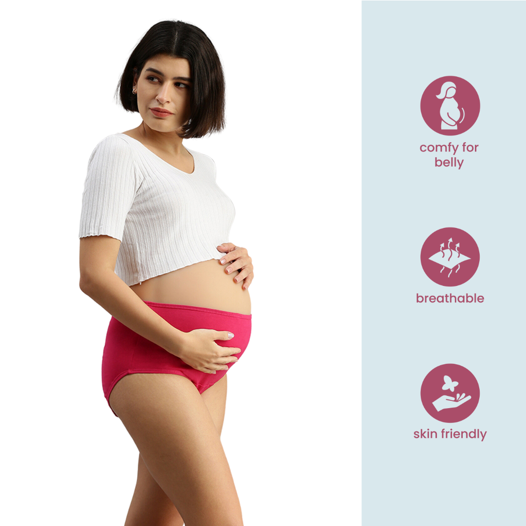 Pregnancy Panty  Made With 100% Soft Cotton For Comfort