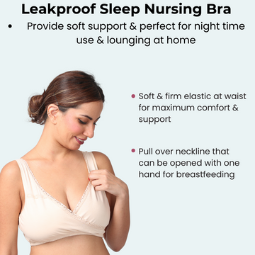 Sleep Nursing Bras Pack Of 3