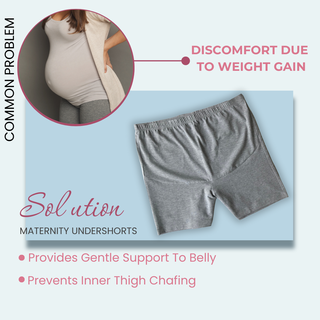Soft Support Belly Support Maternity Under Shorts