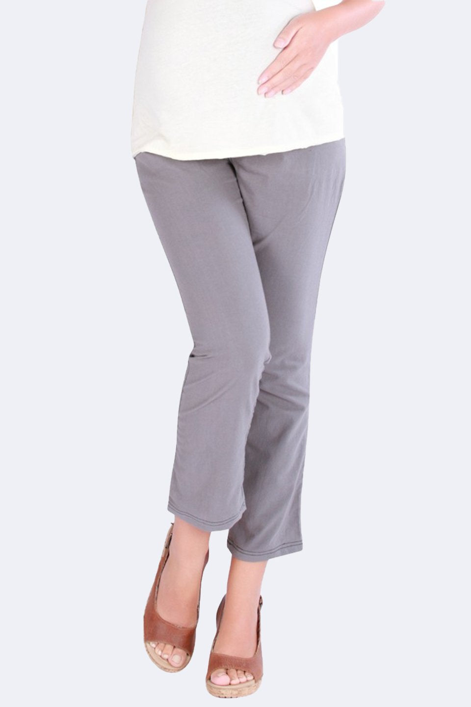 Grey Pregnancy Pants