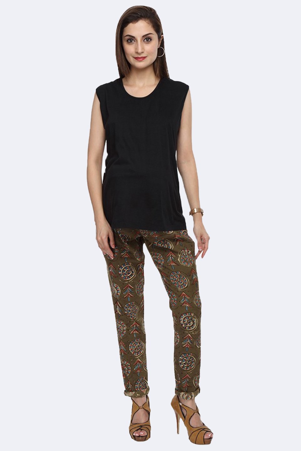 Printed Maternity Pant