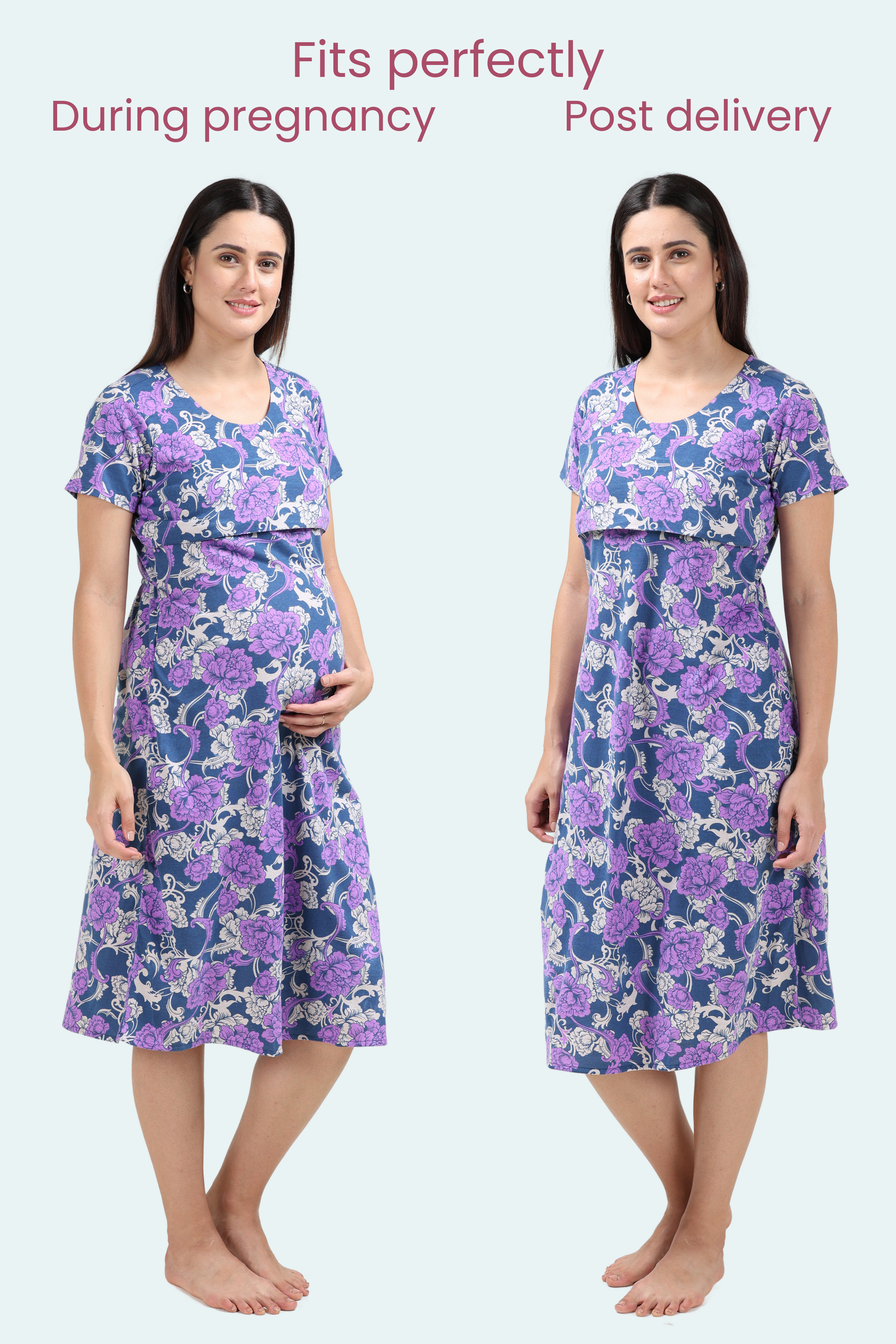 Maternity Gowns During Pregnancy & After Pregnancy