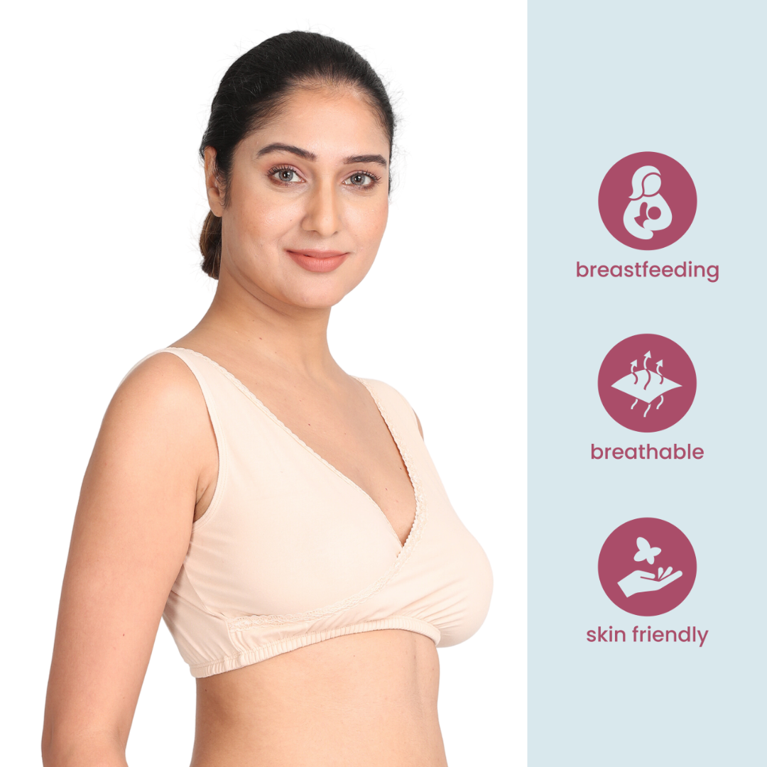 Maternity Cotton Sleep Bra